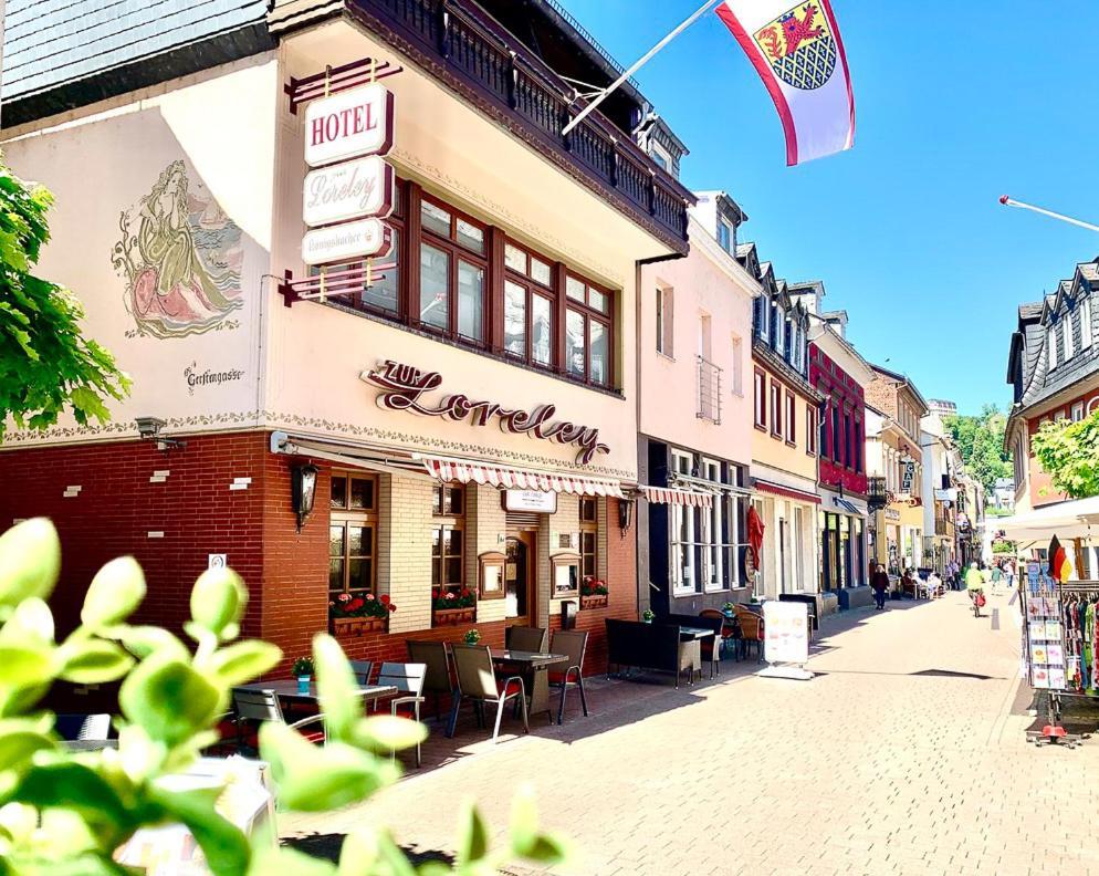 Hotel Zur Loreley - Garni Sankt Goar Kültér fotó